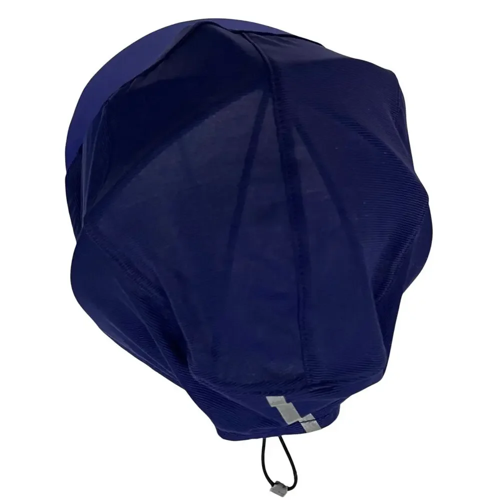 Arctery Motus Hat Cap Royal Blue Hiking Running Lightweight Cinch Strap Stretch
